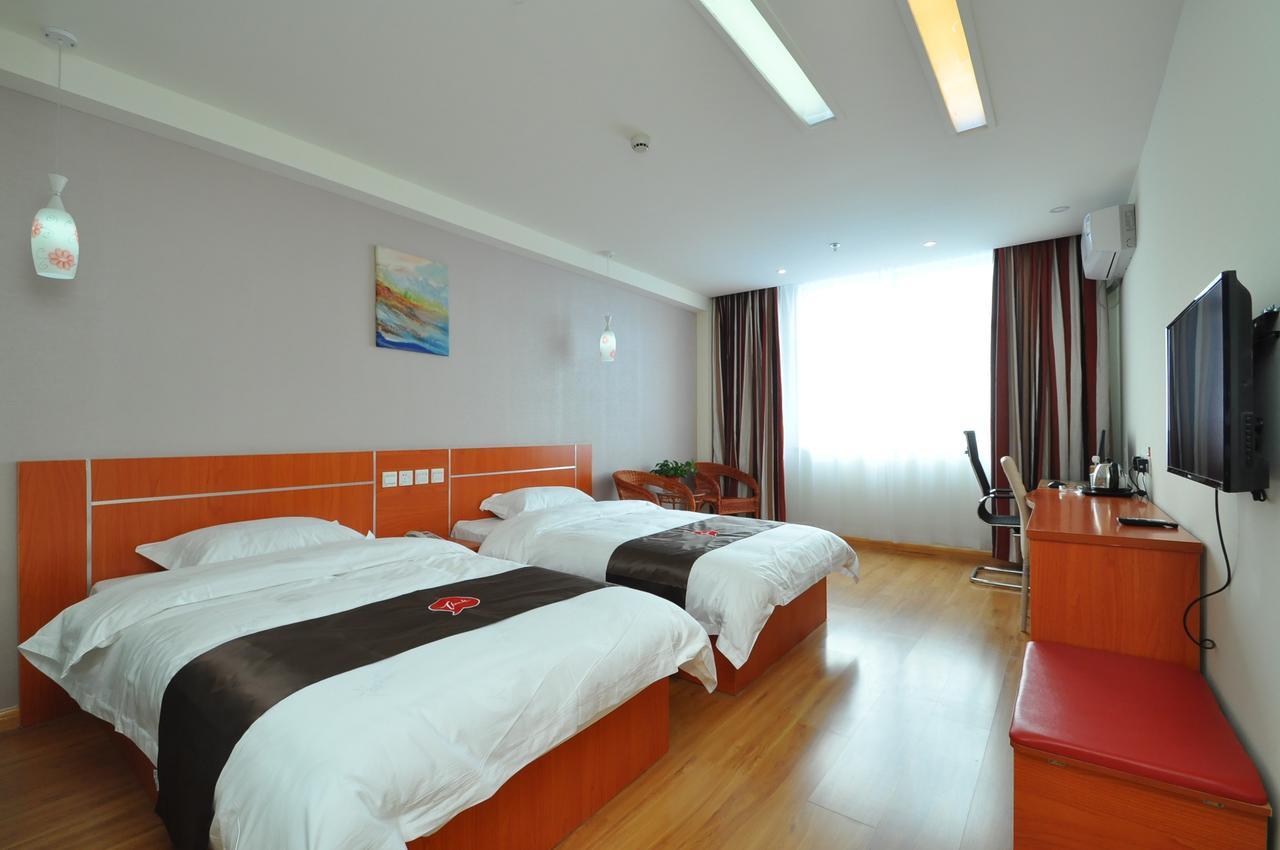 Thank Inn Chain Hotel West Eleven Road Mall Linyi (Shandong) Exterior foto